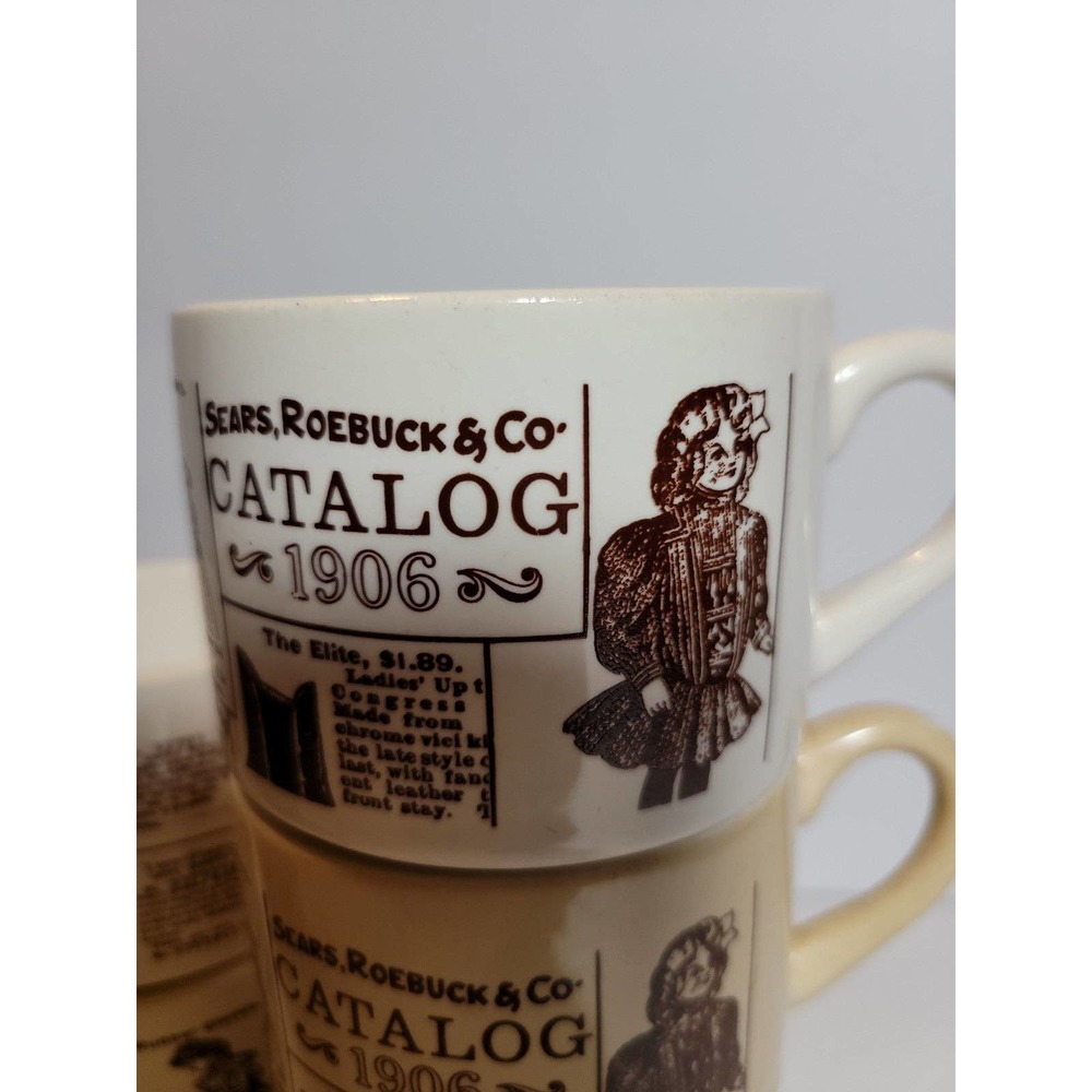 Sears Catalog 1906 vintage Coffee Mugs